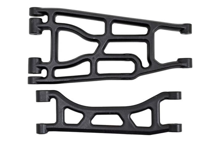 RPM TRAXXAS X-MAXX UPPER & LOWER A-ARMS - BLACK